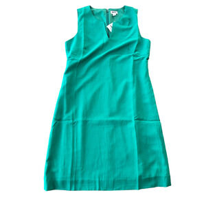 J. Crew Factory Split Neck Suiting Dress Size 4 NWT